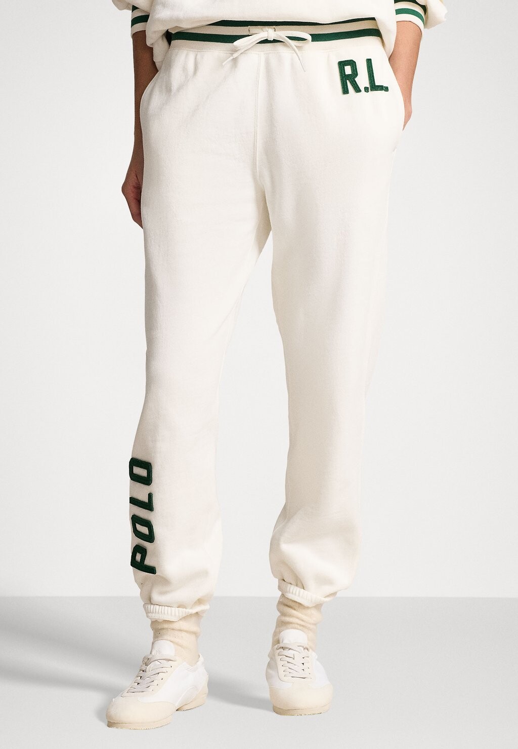 

Спортивные брюки LOGO FLEECE SWEATPANT Polo Ralph Lauren, кремовый