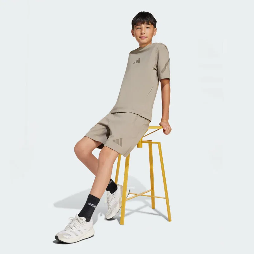 Детская футболка adidas adidas ZNE для детей, Wonder Sage / Tactile Green — фото 3
