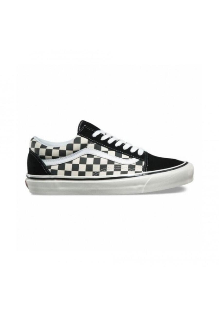 

Кроссовки Vans модель Old Skool Primary Check цвет чёрный