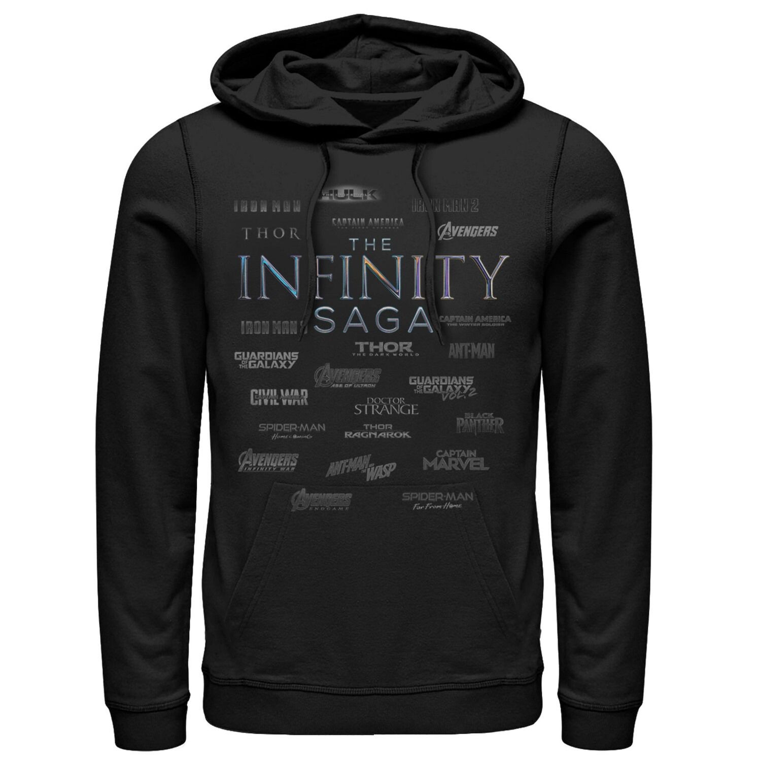 

Мужская толстовка с объемным логотипом The Infinity Saga Marvel