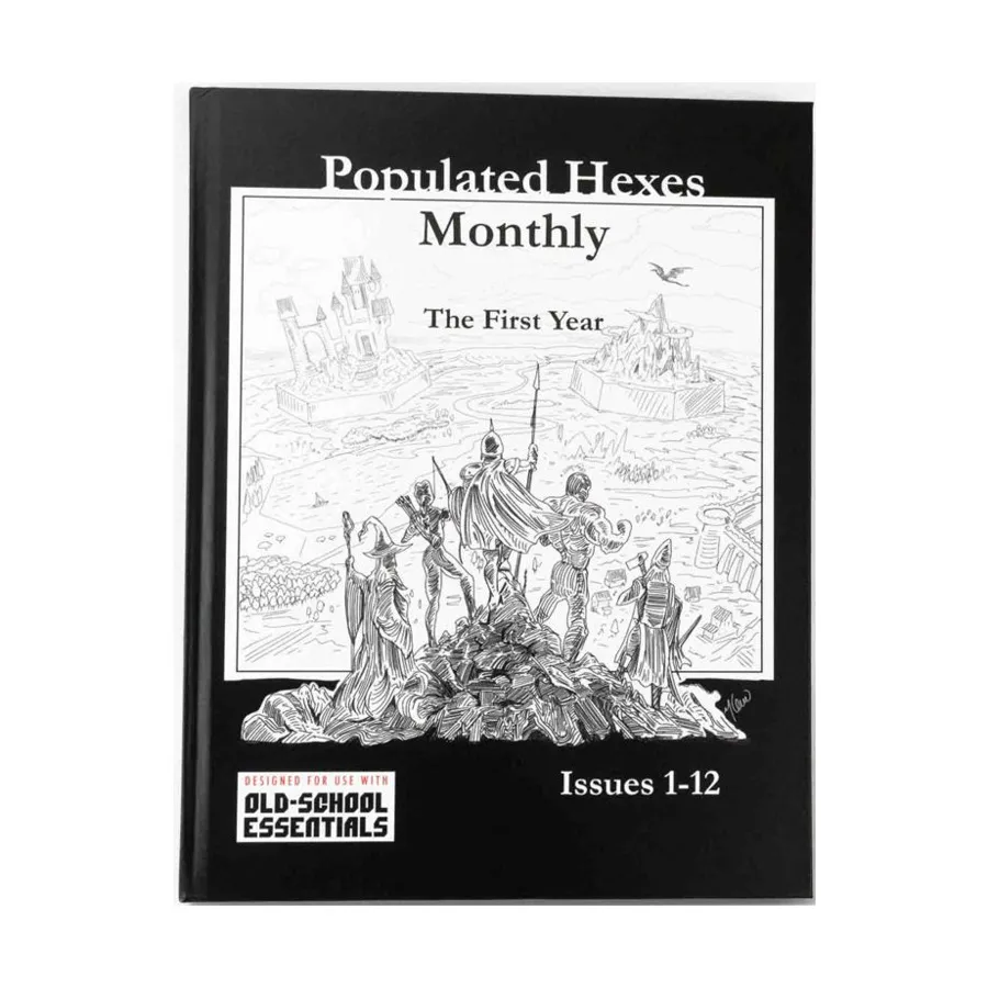 

Populated Hexes Monthly - The First Year, Populated Hexes Monthly, твердый переплет