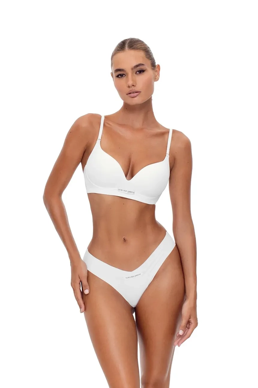 

Бюстгальтер SECOND SKIN BRA Бюстгальтер без косточек GOD SAVE QUEENS, белый