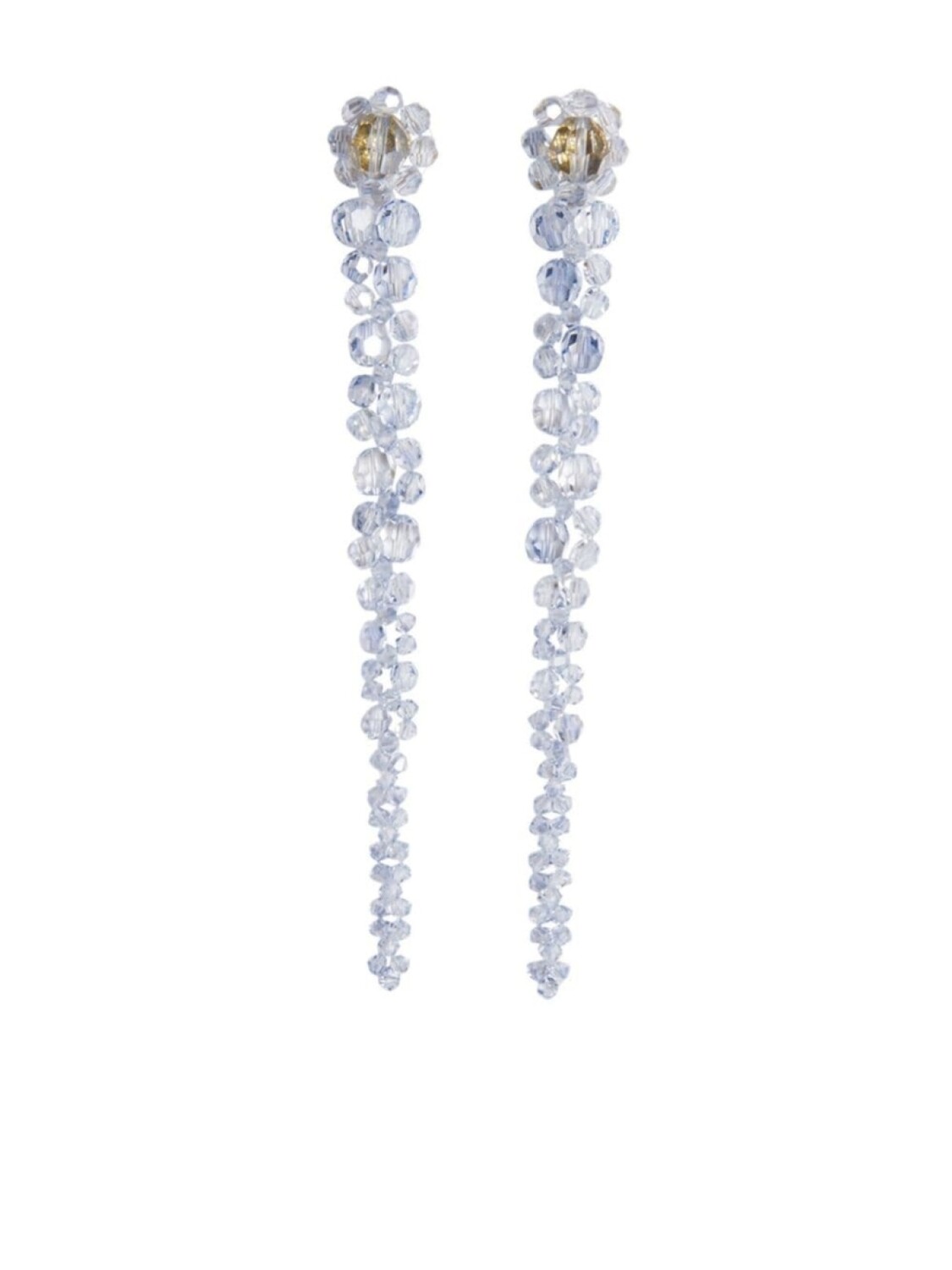 

Серьги-капли Simone Rocha, нейтральный цвет