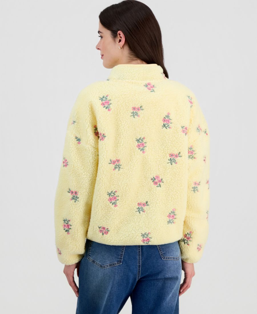 Легкая флисовая куртка для подростков Sincerely Jules, Double Cream Floral — фото 2