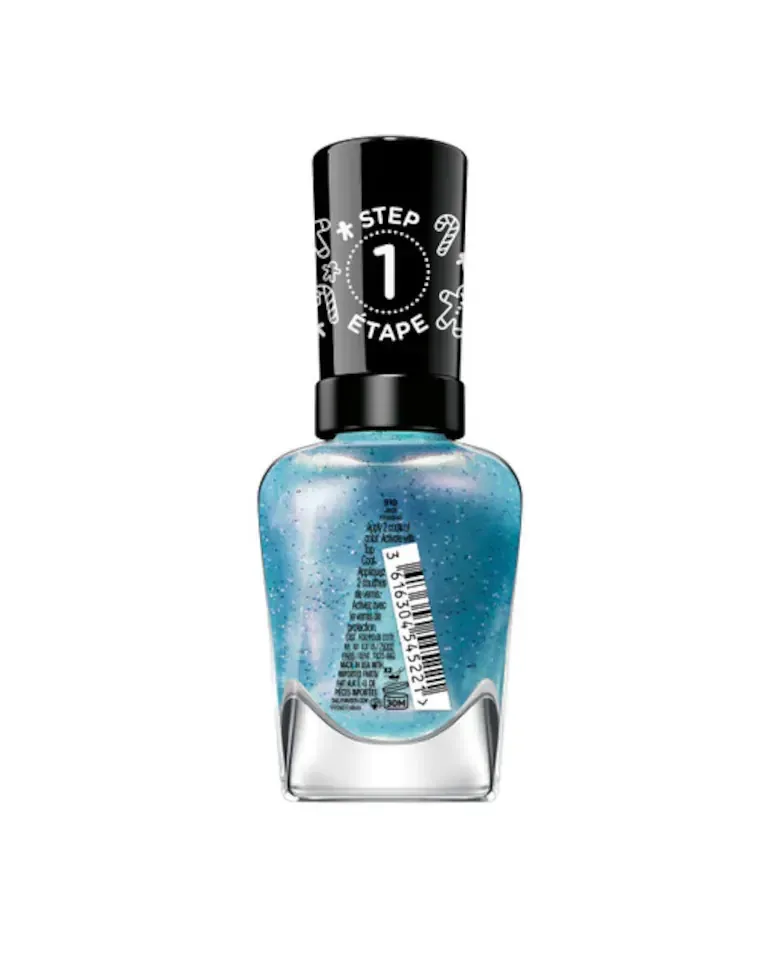 Лак для ногтей Miracle gel Коллекция Пряничное печенье Sally Hansen, 910 - Jack Frosted — фото 4