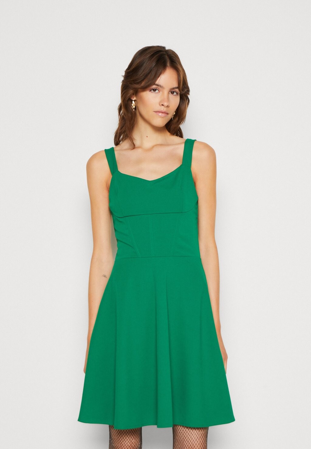 

Платье из джерси Rona Drop Waist Skater WAL G., цвет leaf green