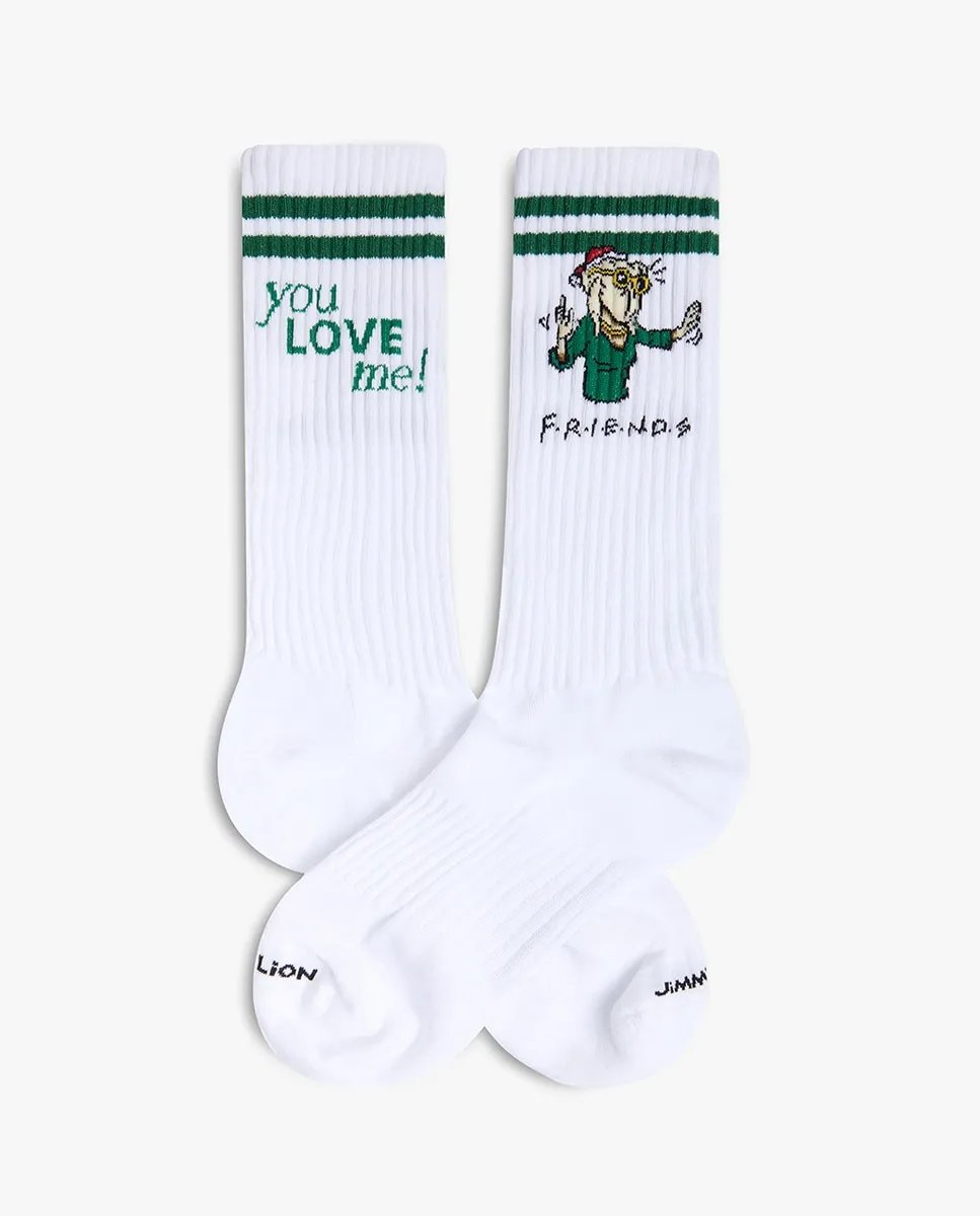 

Женские спортивные носки Friends Jimmy Lion, белый