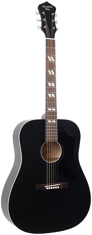 

Акустическая гитара Recording King RDS-7-MBK Dirty 30's Acoustic Guitar in a Matte Black Finish