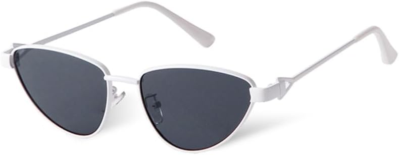 

Солнцезащитные очки «кошачий глаз» для женщин, металлические, в стиле ретро, ​​женские солнцезащитные очки с леопардовым принтом, защита от ультрафиолета UV400 MTZJH, C5