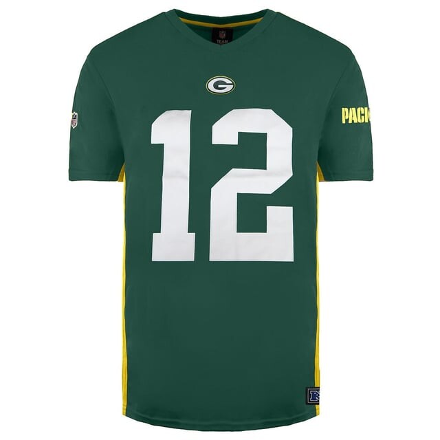 

Футболка Fanatic Aaron Rodgers 12 Green Bay Packers Fanatics, зеленый