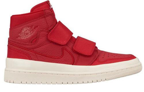 Кроссовки Air Jordan 1 Retro Hi Double Strap 'Gym Red', белый — фото 2