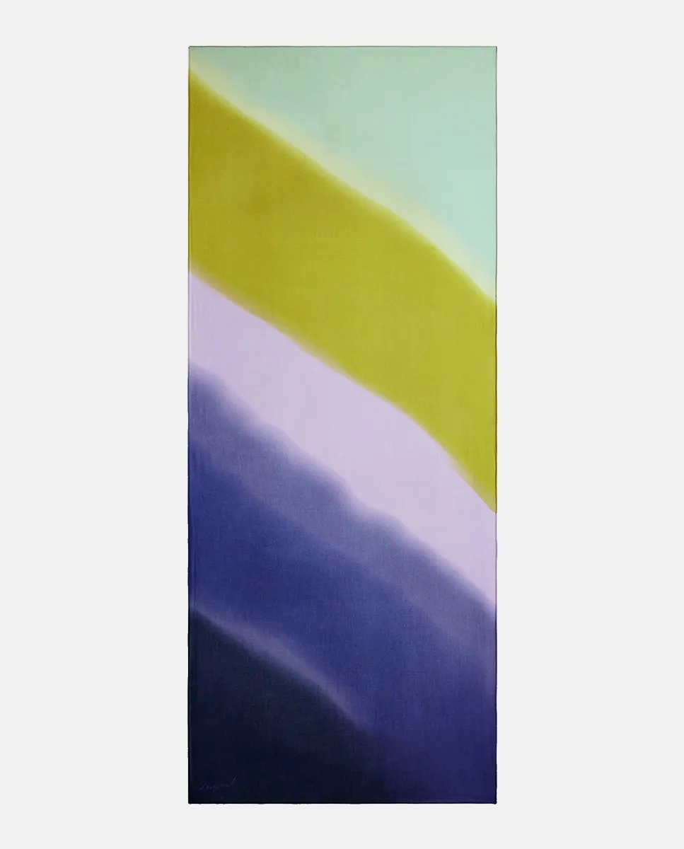 

Прямоугольный платок с диагональными полосами Desigual, мультиколор