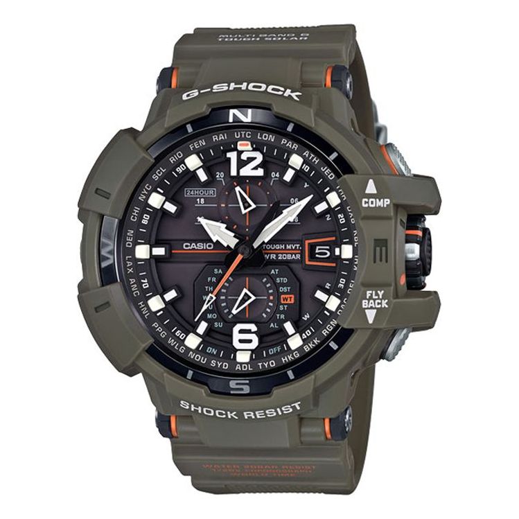 

Часы CASIO G-Shock Gravitymaster 'Green', зеленый
