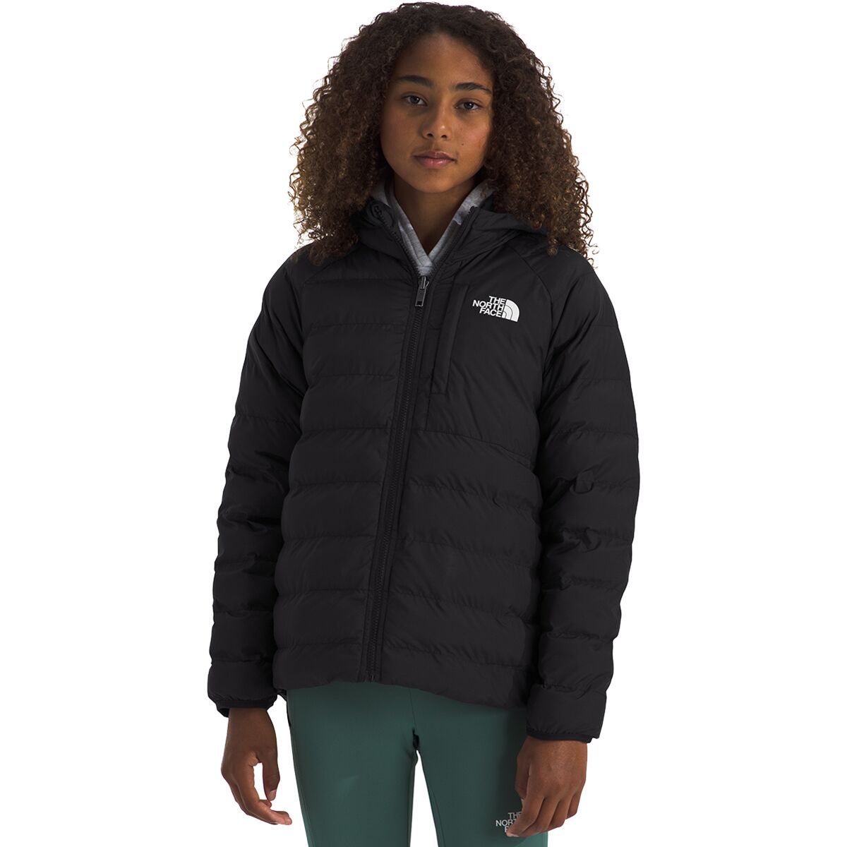 

Реверсивная худи с капюшоном Perrito — для девочек The North Face, черный
