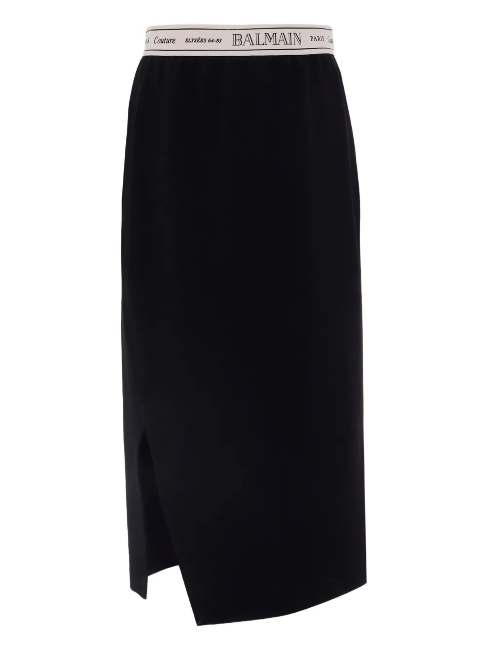 

Юбка из джерси Balmain Kids, черный
