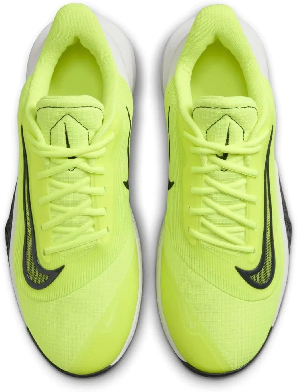 Баскетбольные кроссовки Nike Precision 7 HJ9153, Volt Dk Smoke Grey Summit White — фото 4