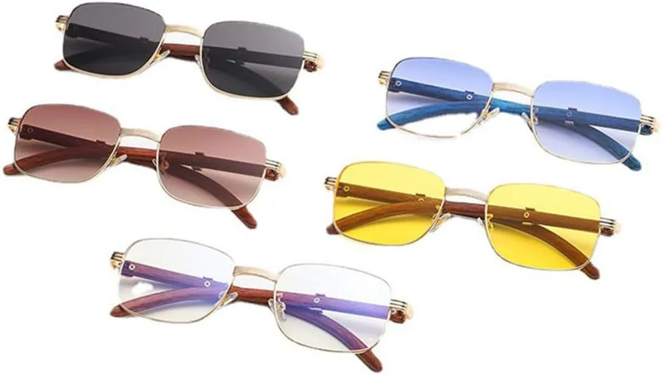 

Металлические солнцезащитные очки для мужчин и женщин в винтажном стиле, солнцезащитные очки для мужчин с защитой от ультрафиолета UV400 MTZJH, C05 Brown