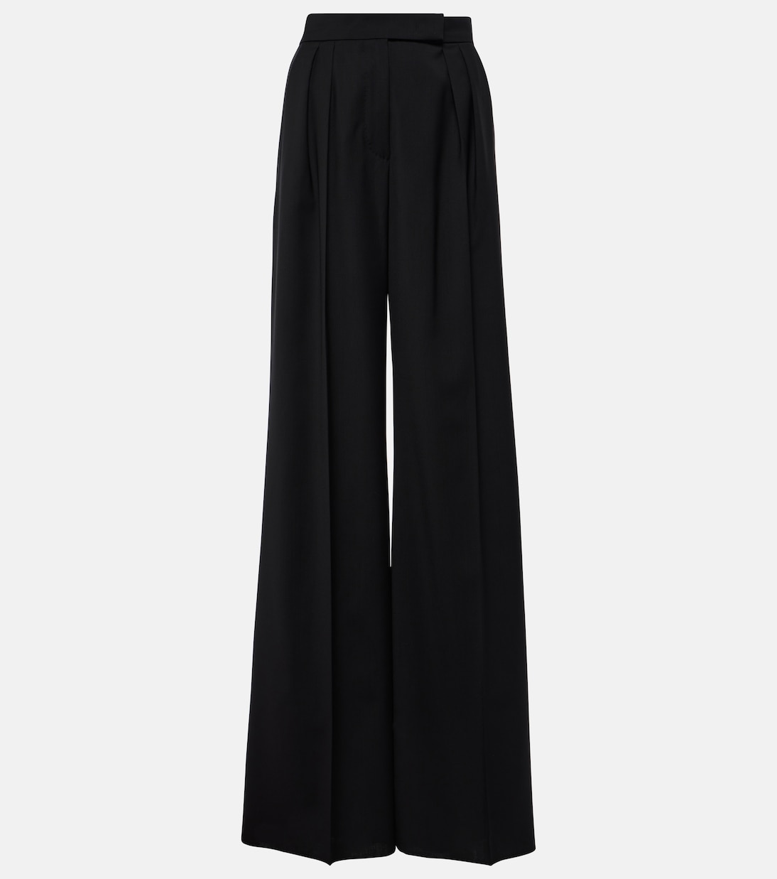 

Широкие брюки из натуральной шерсти Римини Max Mara, Nero