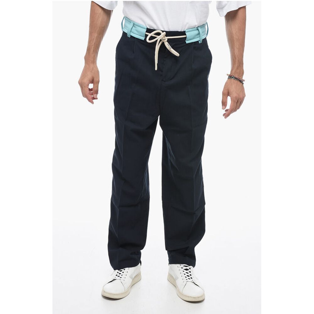 

Штаны TRACK BELT с завязками Palm Angels, Blue