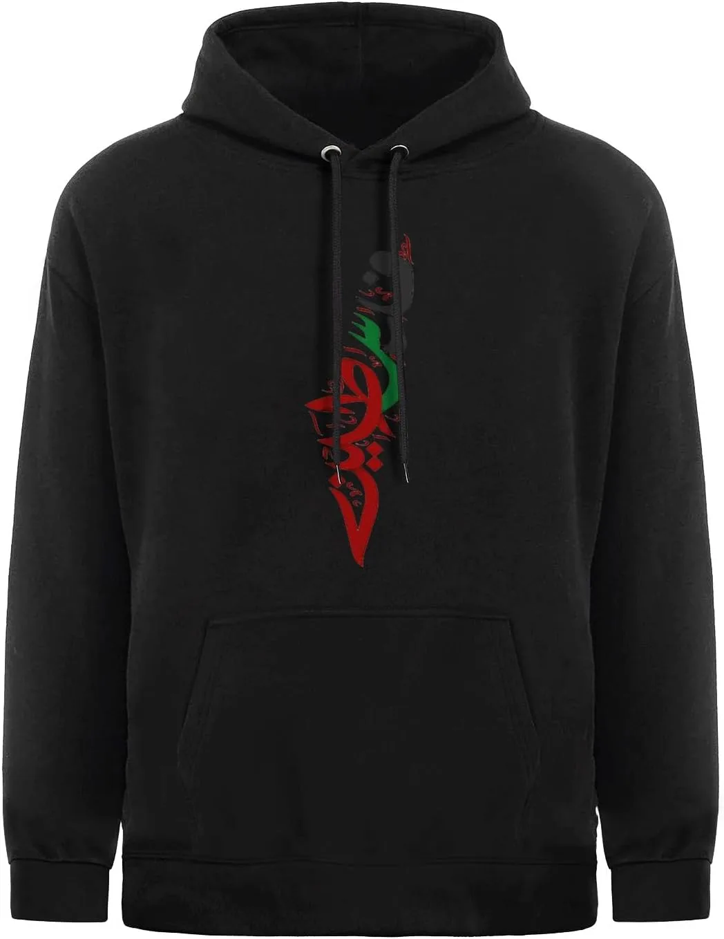 

Толстовка с капюшоном Palestine Map с арабской каллиграфией cozy zestie