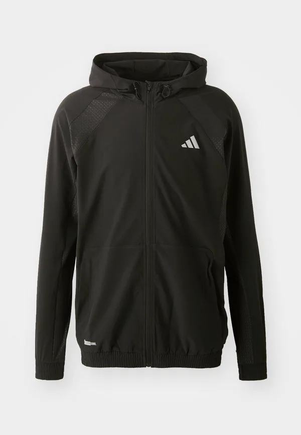 Техническая тренировочная куртка Adidas Performance, Black — фото 4
