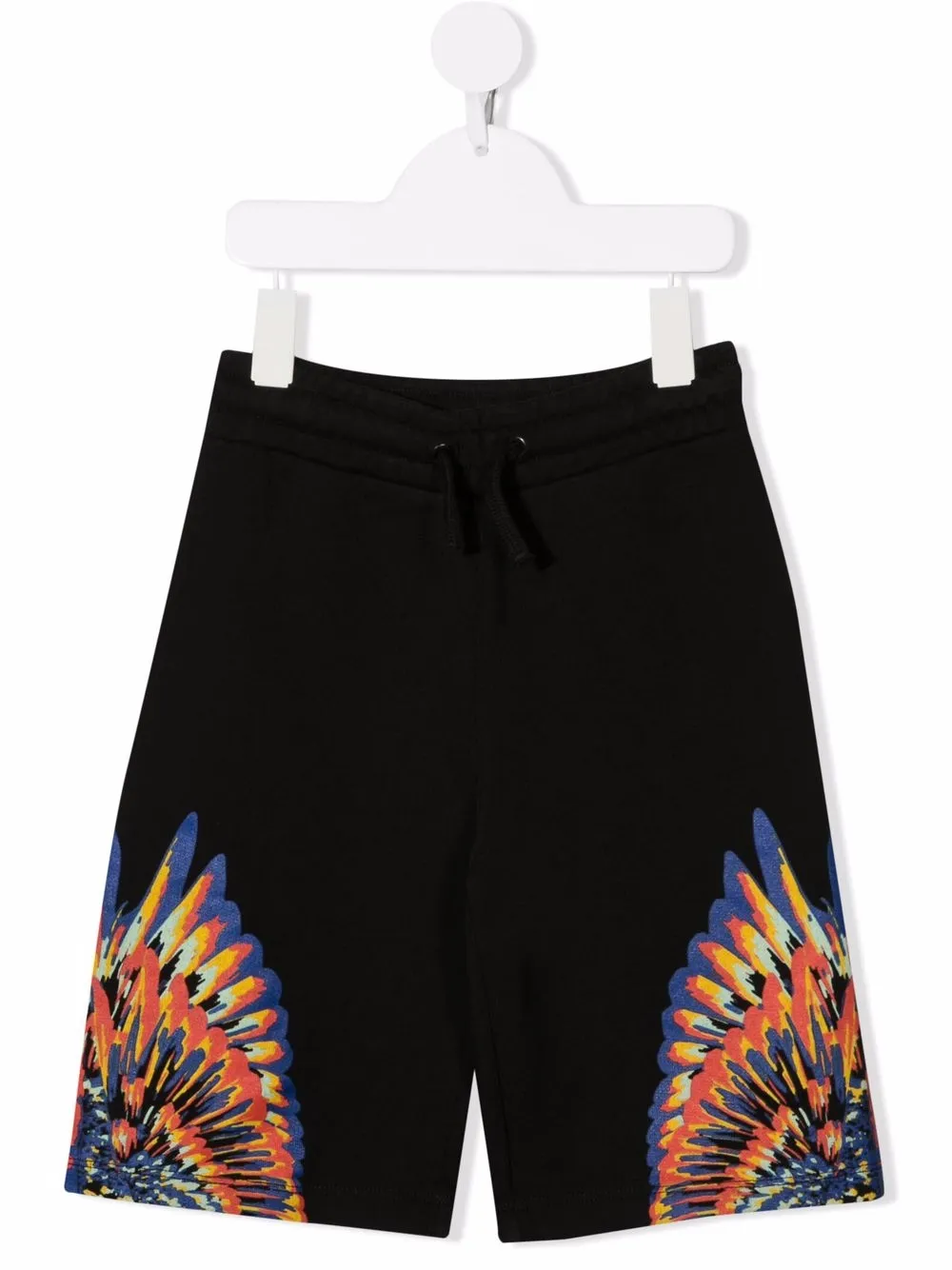 

Шорты Tempera Wings Marcelo Burlon County Of Milan Kids, черный