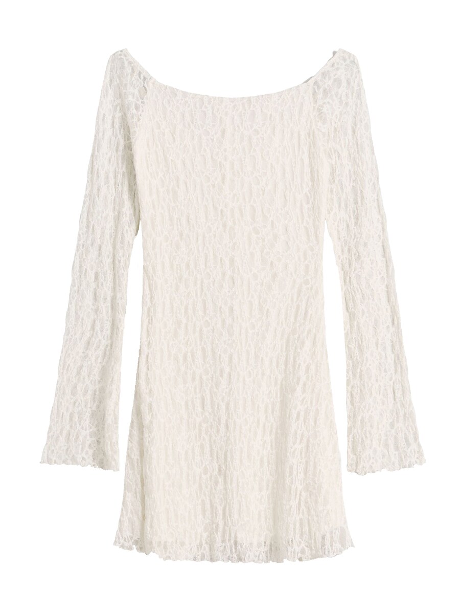 

Мини платье Bershka, Ivory
