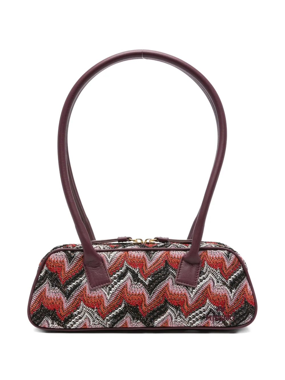 

Сумка через плечо с зигзагообразным узором Missoni, фиолетовый