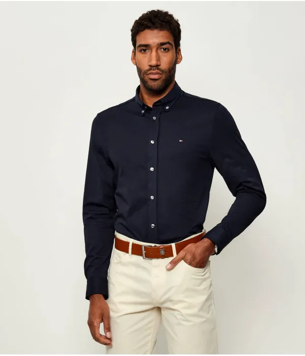 Футболка для выступлений Slim fit Tommy Hilfiger, синий — фото 3