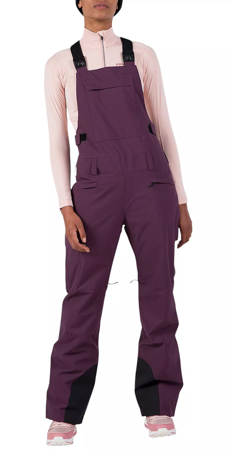 

Женские лыжные брюки свободного покроя Rossignol, цвет Mulberry