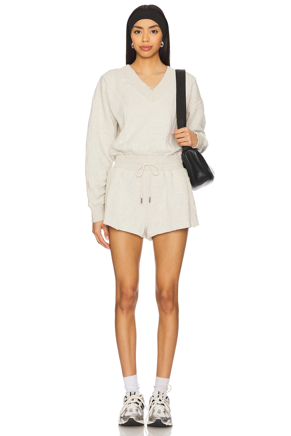 

X fp movement intercept ромпер Free People, heather grey
