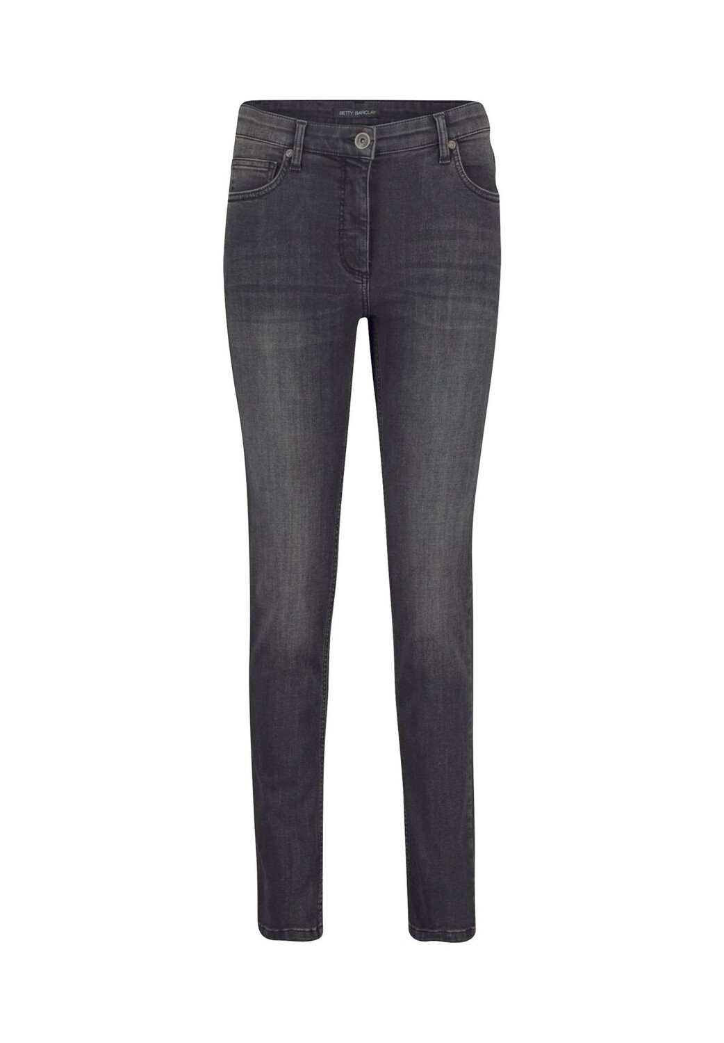 

Базовые потертые джинсы BETTY BARCLAY, цвет Dark Grey Used Denim