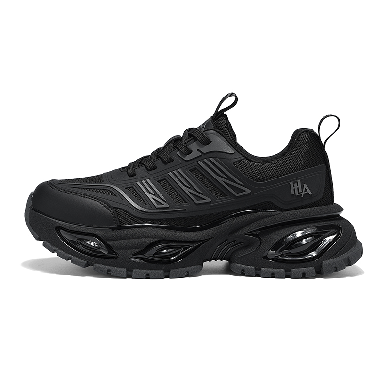 

Низкие массивные кроссовки мужские HLA, Black