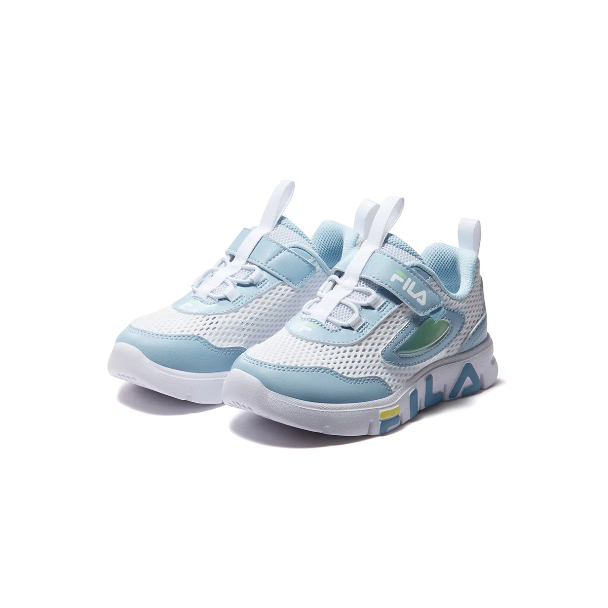 Детские кроссовки для бега PERFORMANCE FPH slip resistant, abrasion resistant, rebound low top White Blue FILA KIDS — фото 4