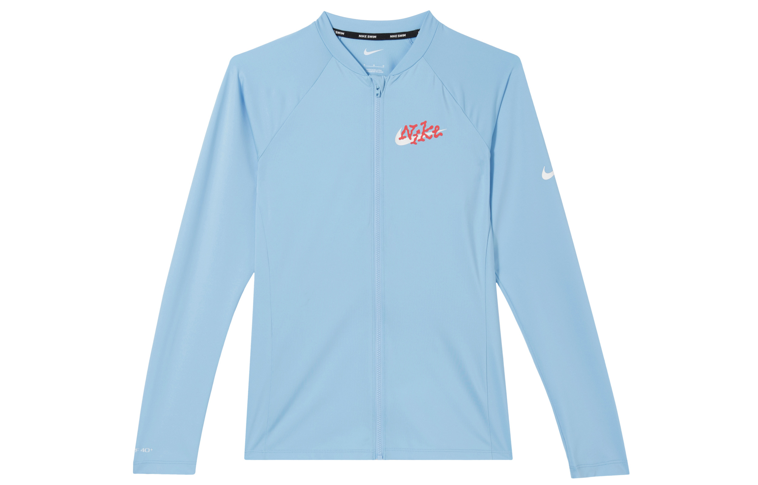 Дышащая одежда с защитой от ультрафиолета и солнца для женщин Aqua Royal Nike, синий — фото 3