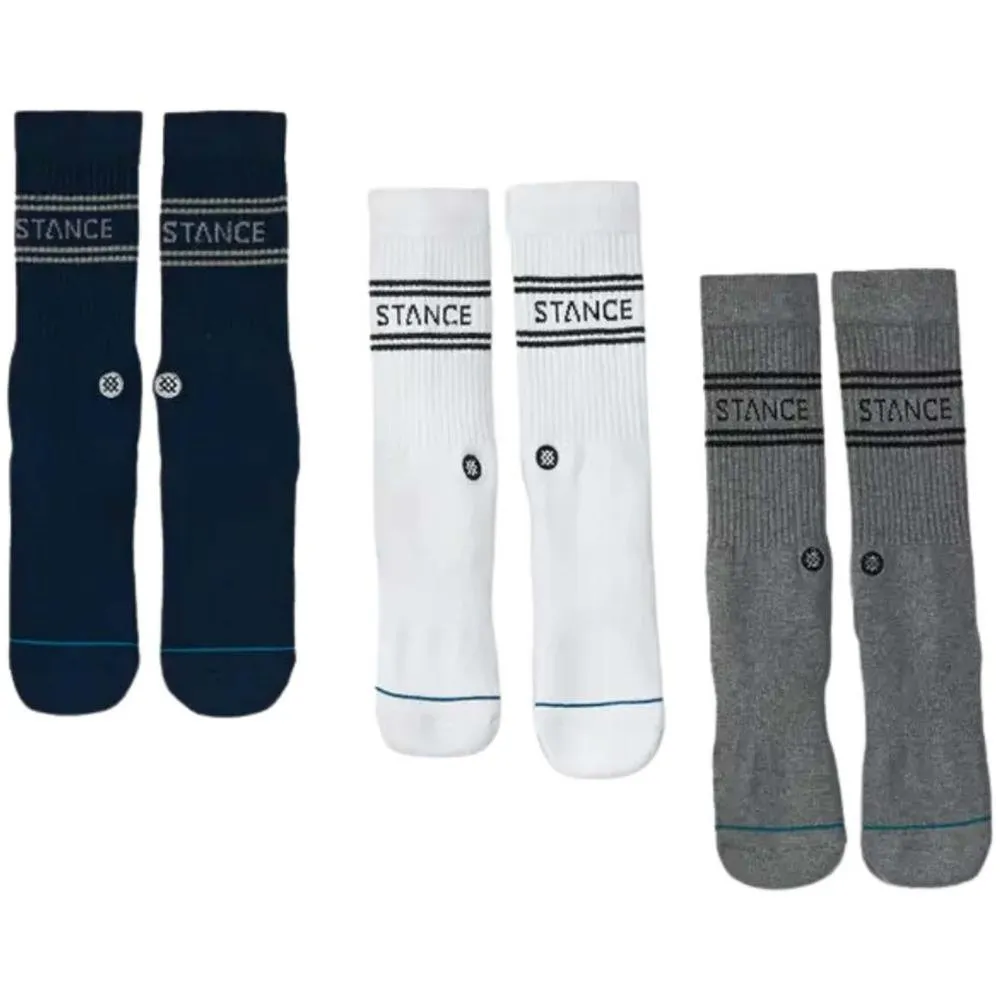 

Носки Stance Basic crew 3 pairs, разноцветный