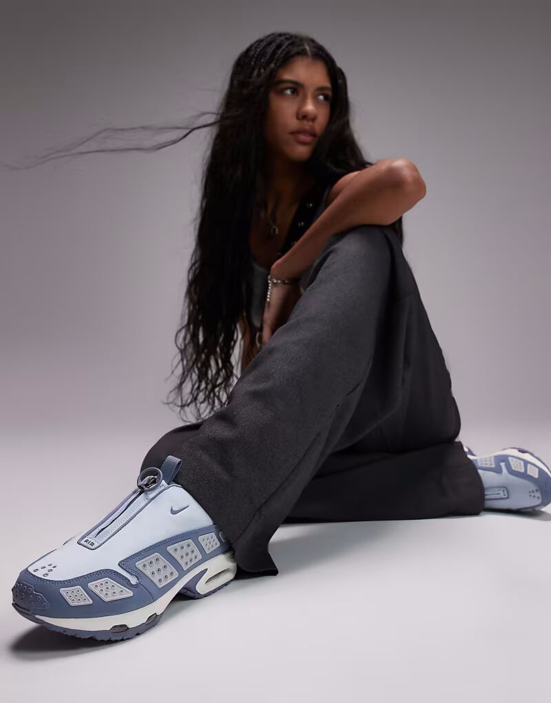 Кроссовки унисекс Nike Air Max SNDR синего и бежевого цвета