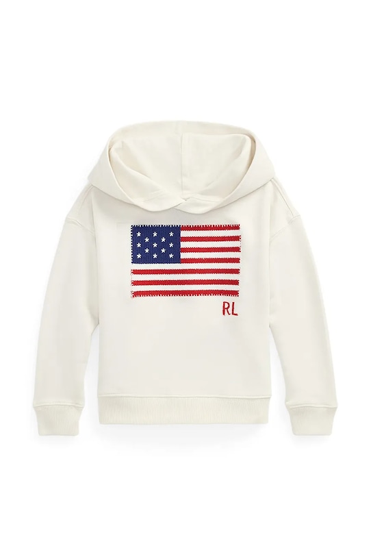 

Детская хлопковая толстовка Polo Ralph Lauren, белый