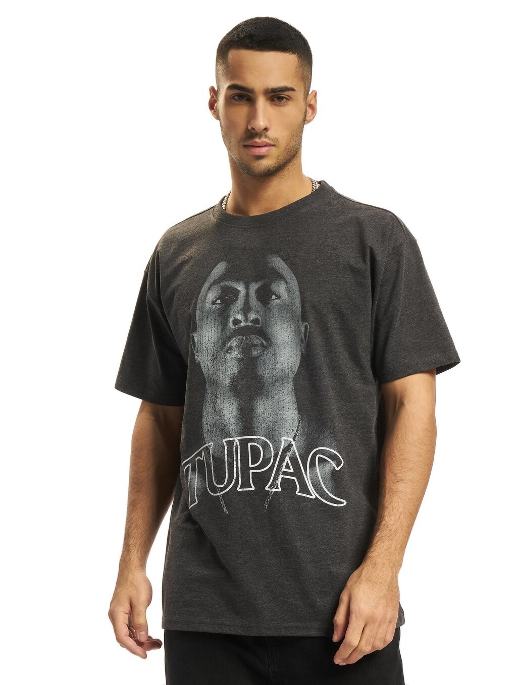 

Футболка с принтом Tupac Upscale by Mister Tee, черная