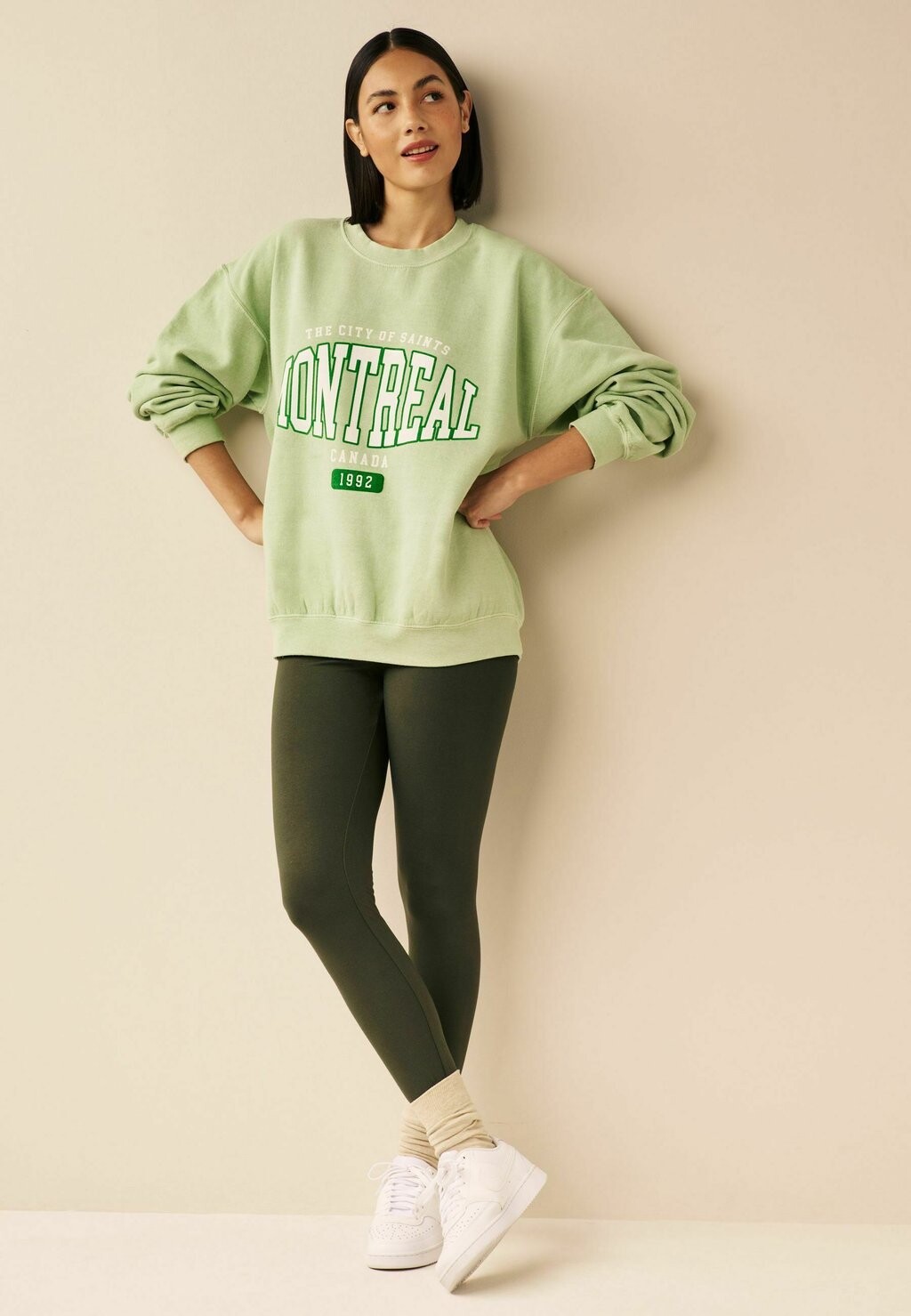 Леггинсы FULL LENGTH Next, цвет khaki green — фото 2