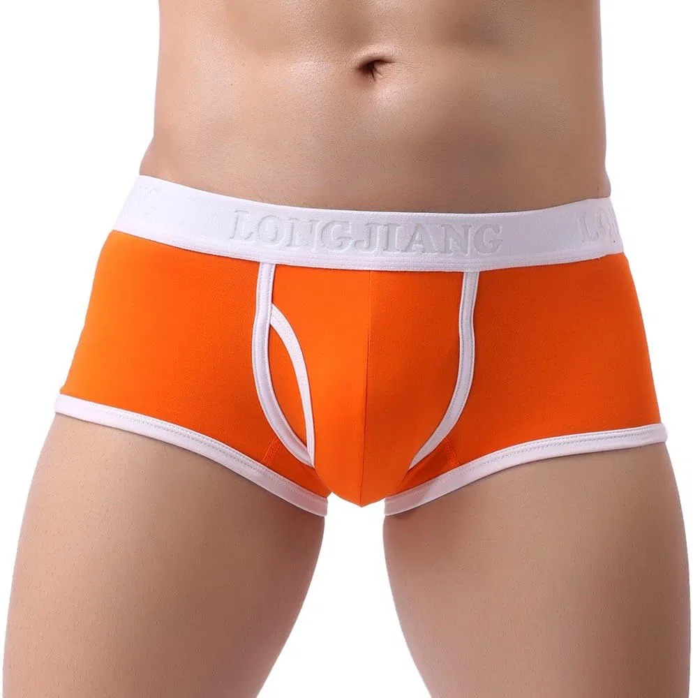 Боксеры трусы с поддержкой, Orange