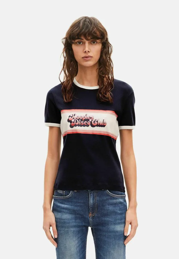 

Футболка с принтом The Kooples, Dark Navy