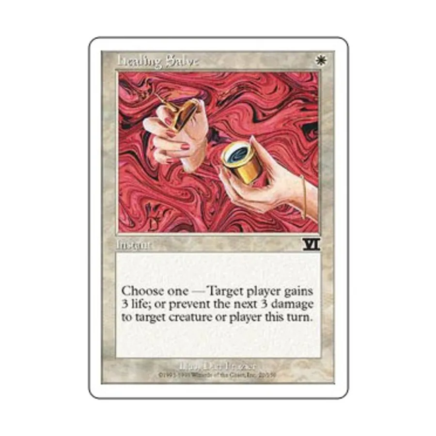 

CCG Лечебная мазь (С), MTG - 6th Edition (Classic)