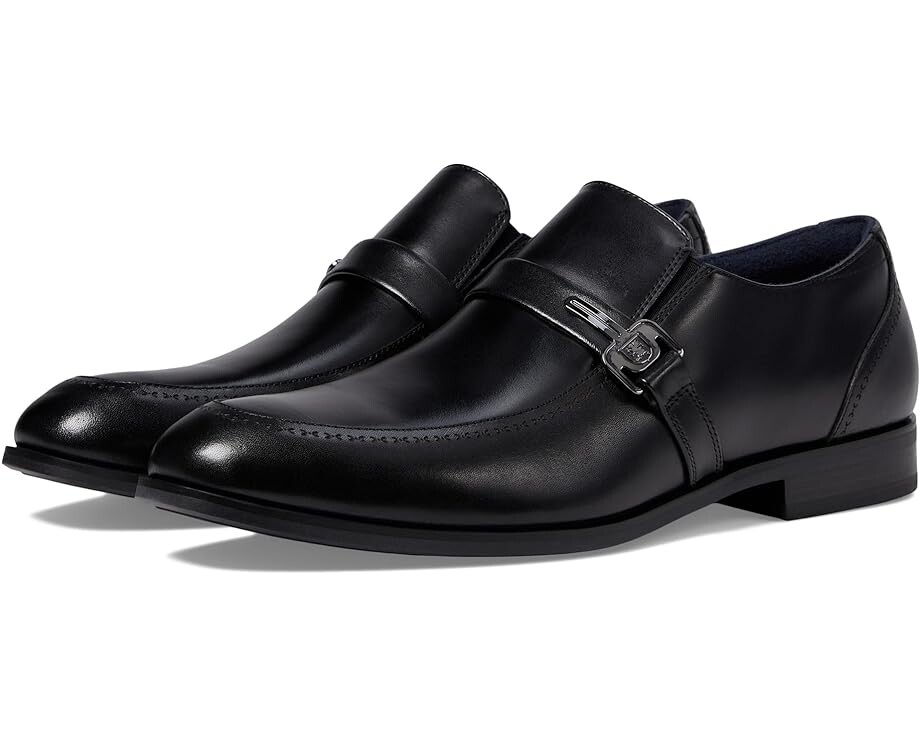 

Оксфорды Stacy Adams Buckley Moc Toe Slip-On, черный