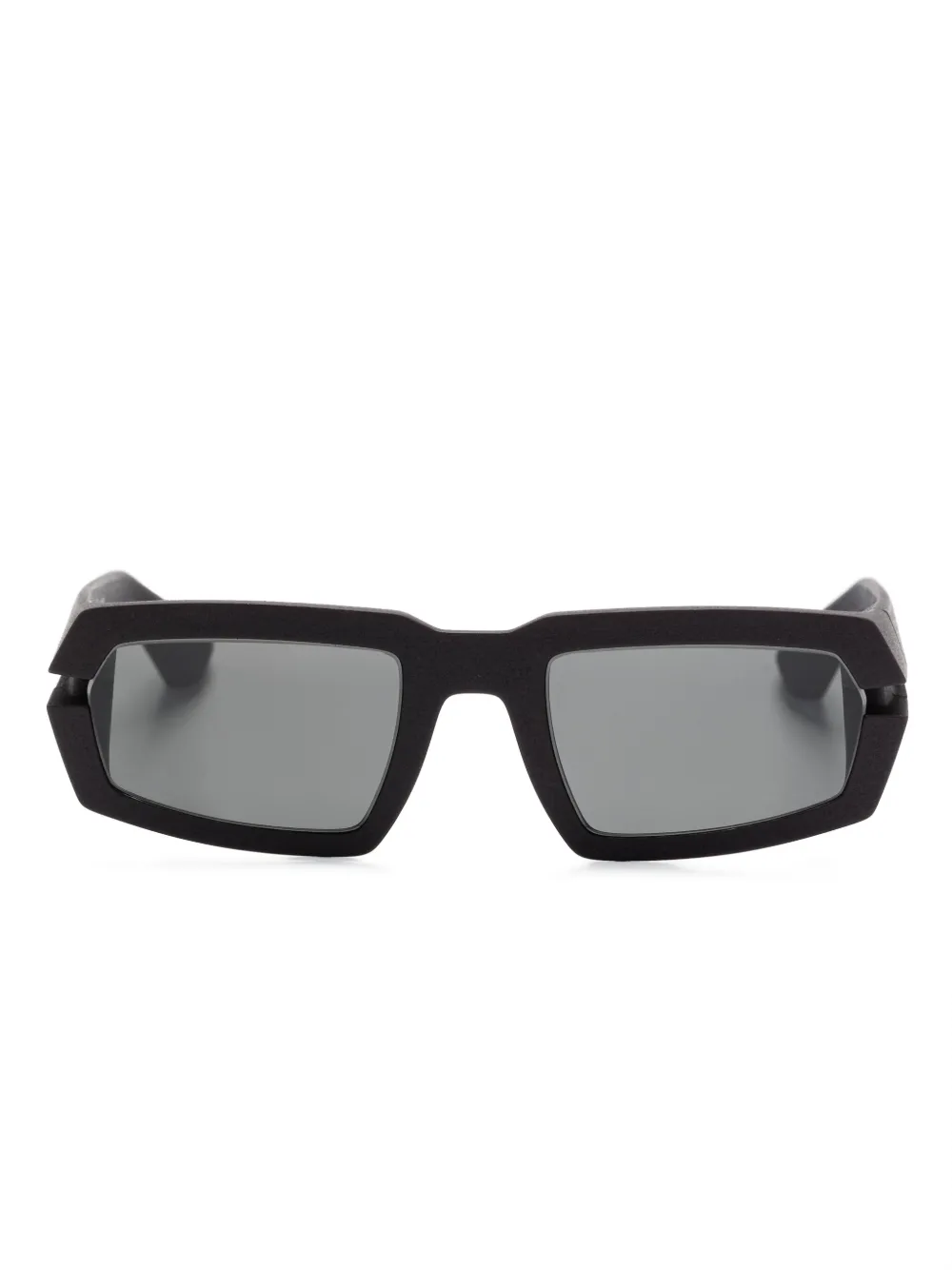 

Солнцезащитные очки в квадратной оправе Mykita, черный