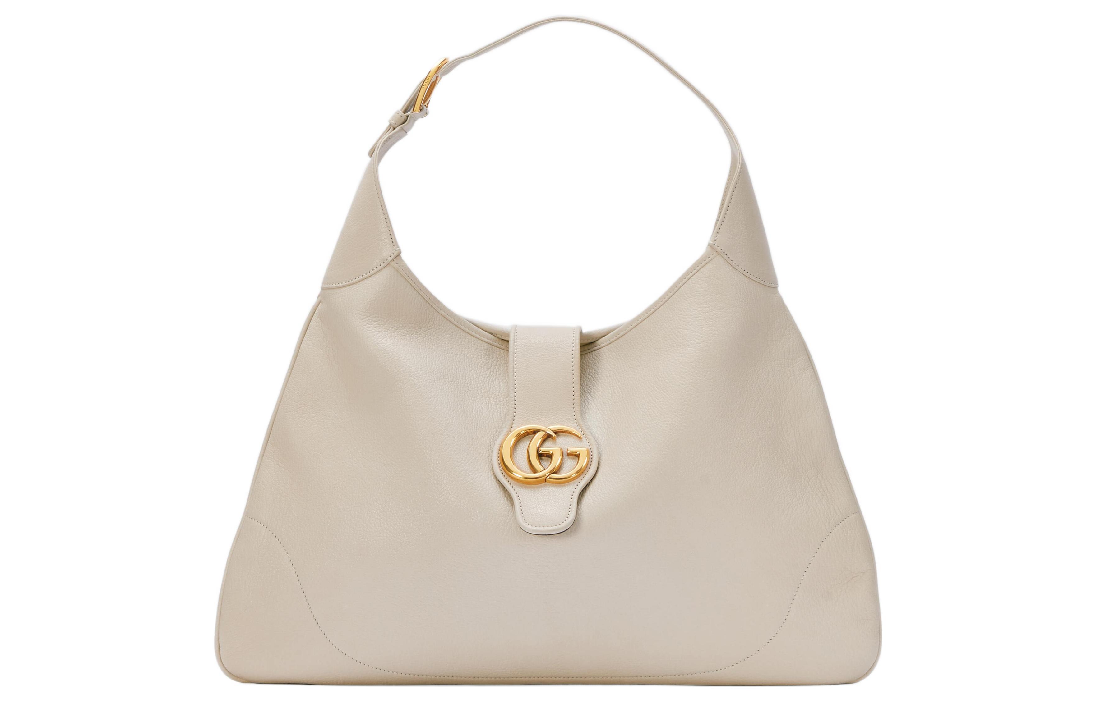 

Кожаная сумка Aphrodite, большая женская сумка через плечо white GUCCI, Set (Bag+Dust Bag)