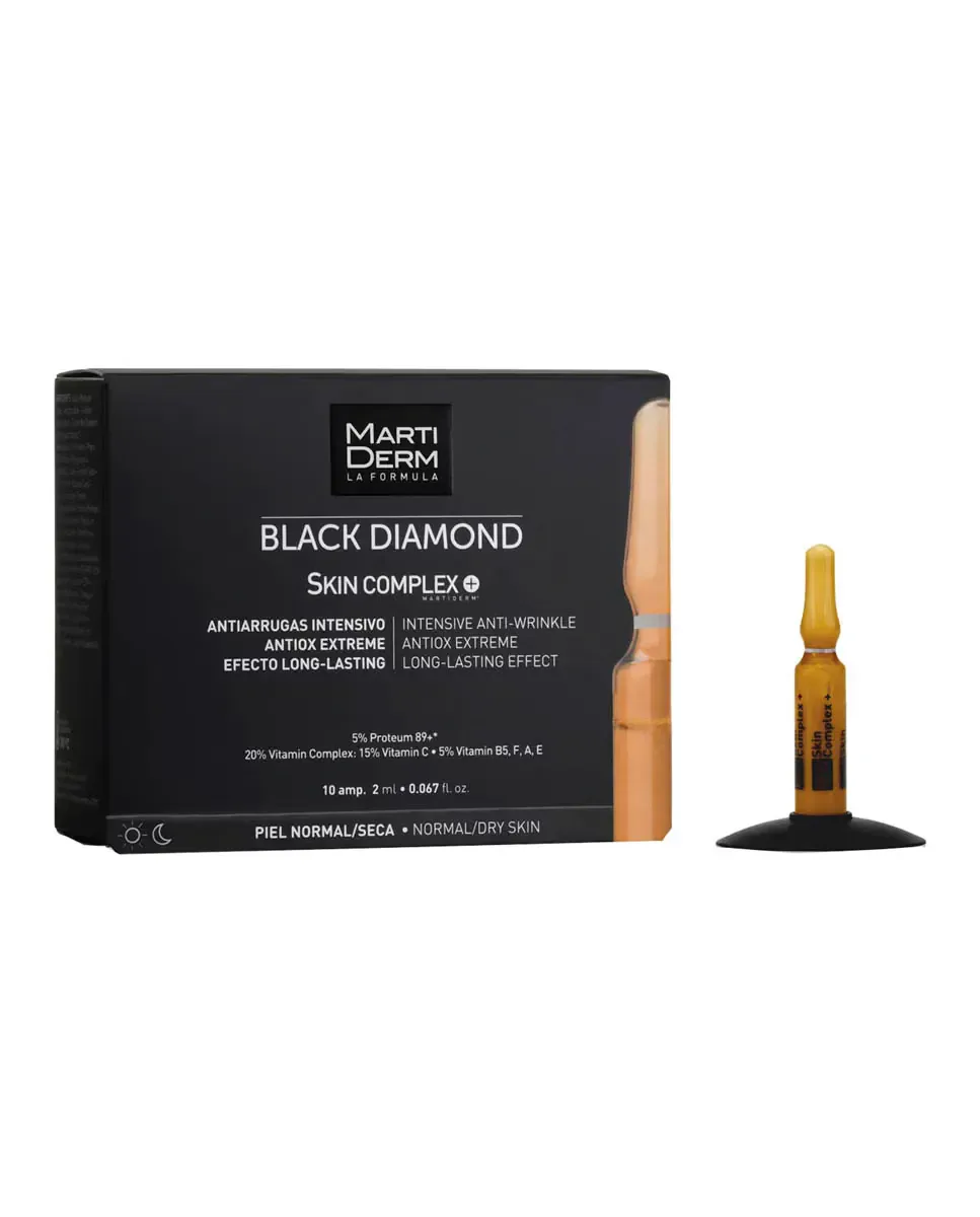 10 Ампул Антивозрастной Skin Complex Advanced Black Diamond Martiderm