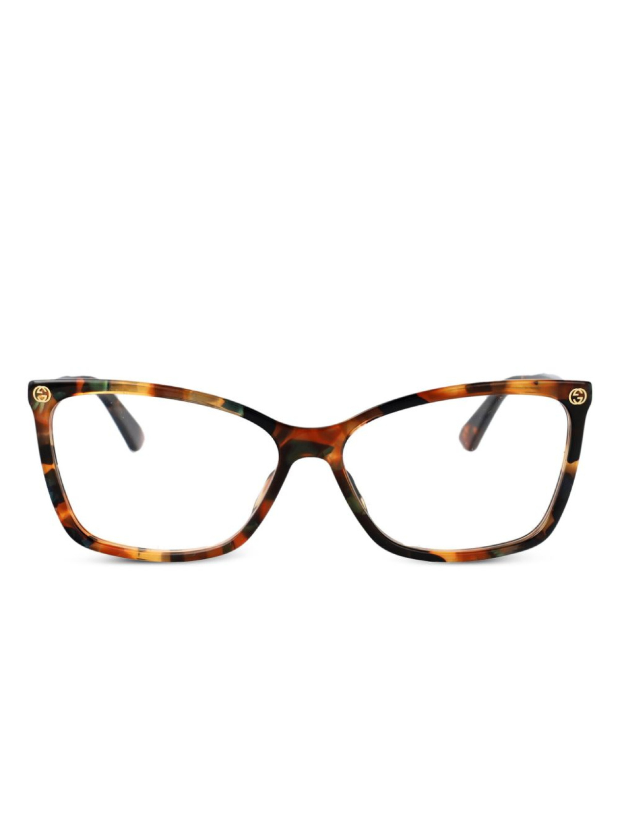 

Gucci Eyewear очки в оправе 'кошачий глаз', коричневый