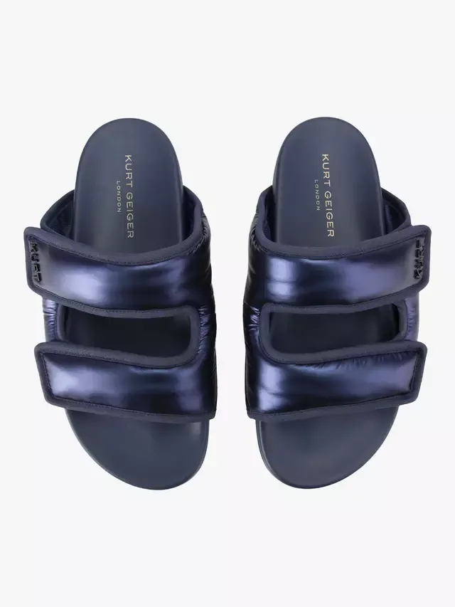 Сандалии с мягкой стелькой, темно-синие Kurt Geiger London — фото 3