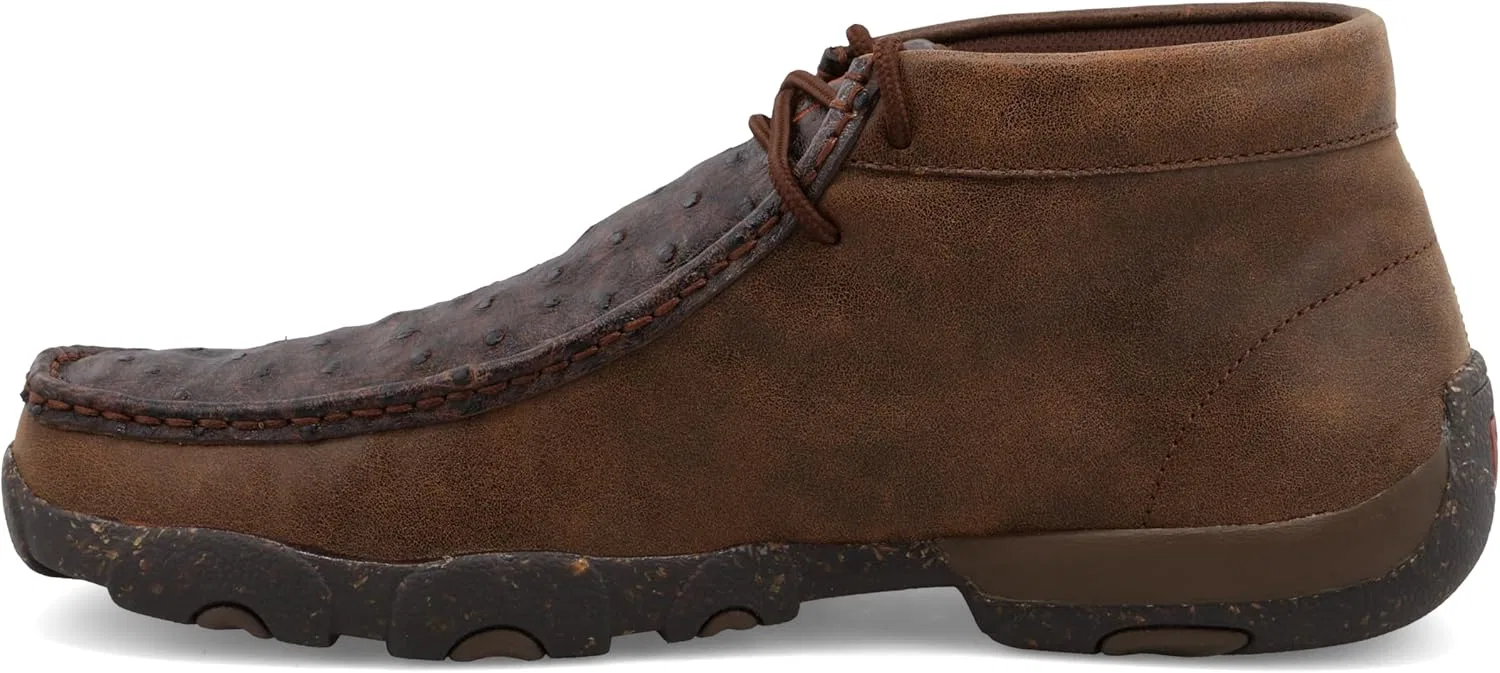 Ботинки Chukka Twisted X, коричневый и коричневый страус — фото 2